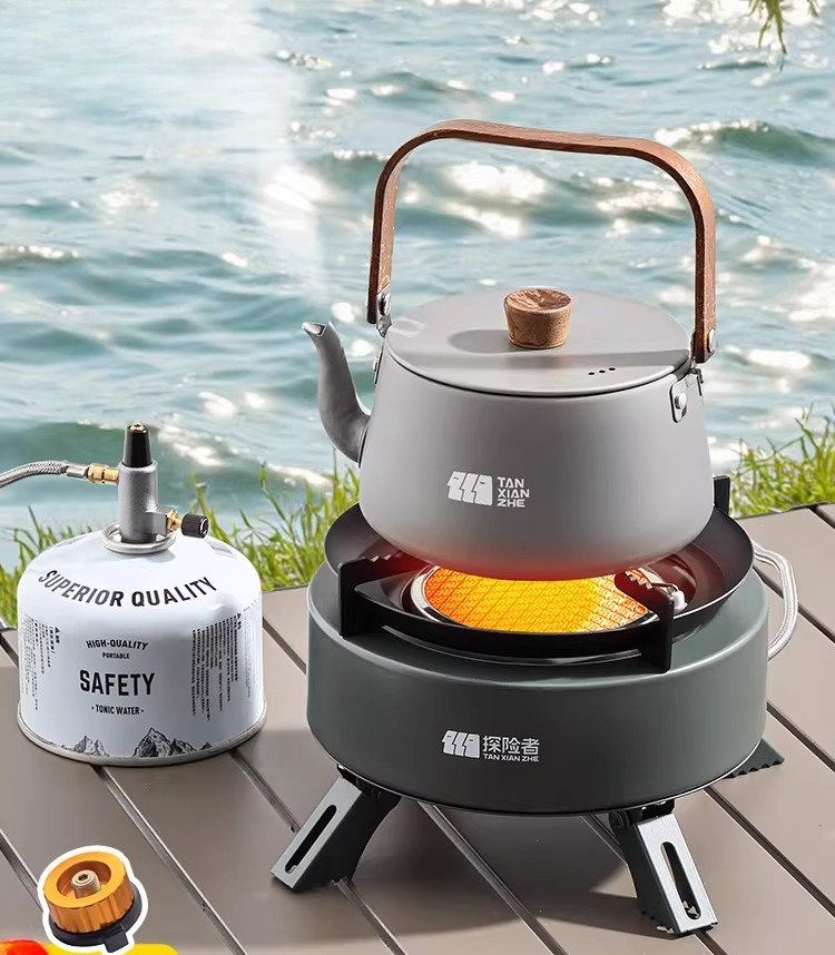 Fornello a Gas Portatile Scomp - Camping Cooking Box Set recensione e prezzo