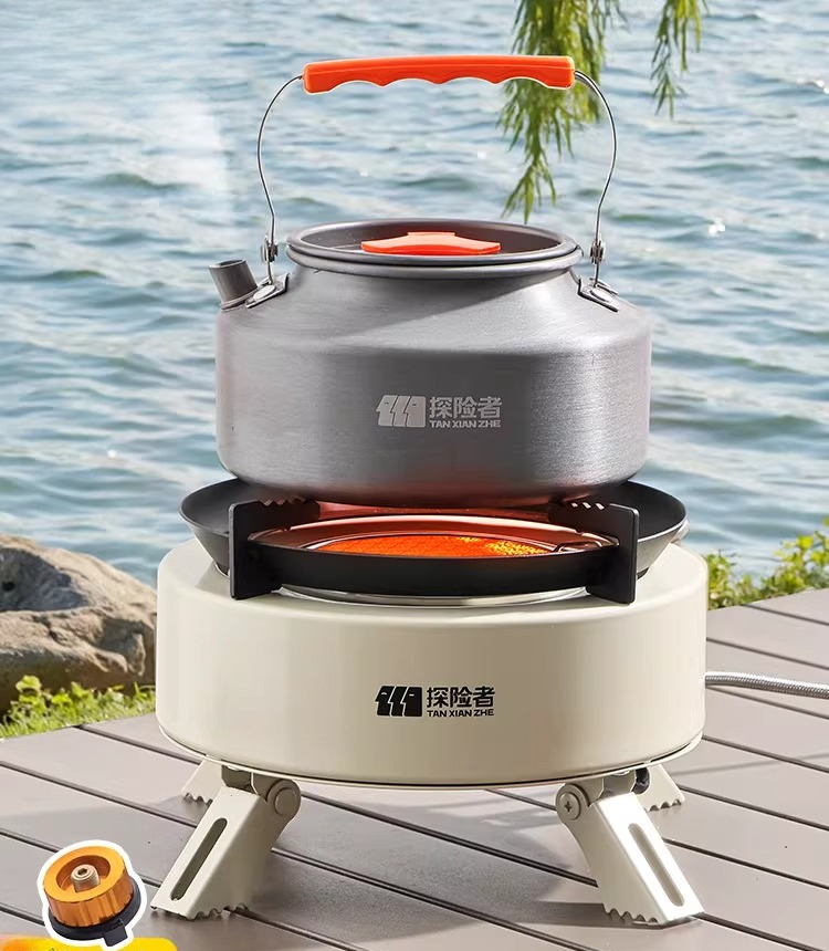 Fornello a Gas Portatile Scomp - Camping Cooking Box Set recensione e prezzo
