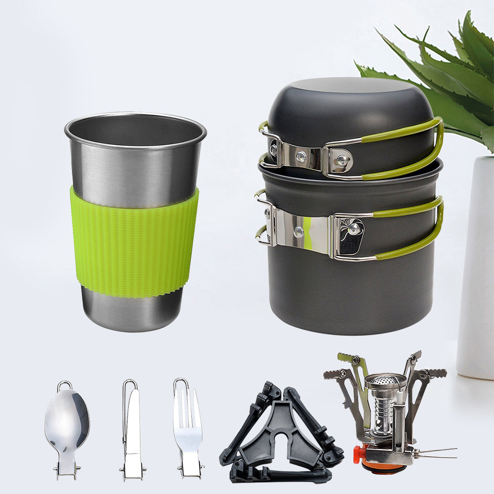 Set di Pentole da Campeggio Le - Camping Cooking Set Lightweight recensione e prezzo